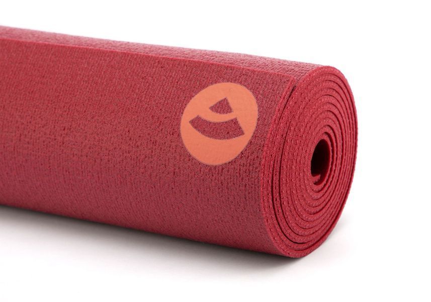 Коврик для йоги Bodhi Rishikesh Premium бордовый 200x80x0.45 см yrawrlb фото