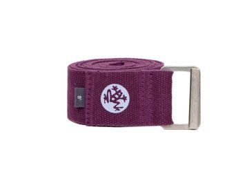 Ремінь для йоги Manduka AligN Yoga Strap Indulge 244&times;4.4 см фіолетовий 413018060 фото