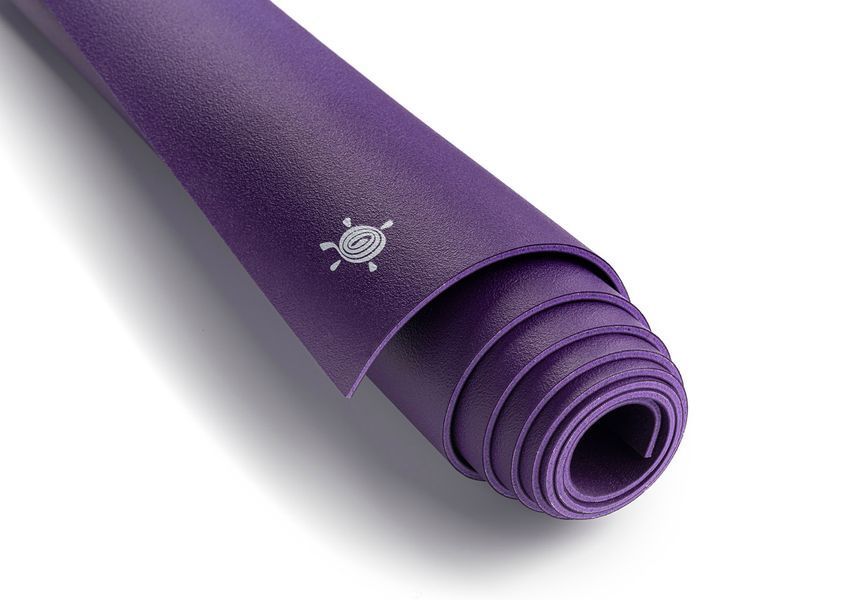 Коврик для йоги Kurma Geco Lite Bloom фиолетовый 185х66х0.4 см gecl66224 фото