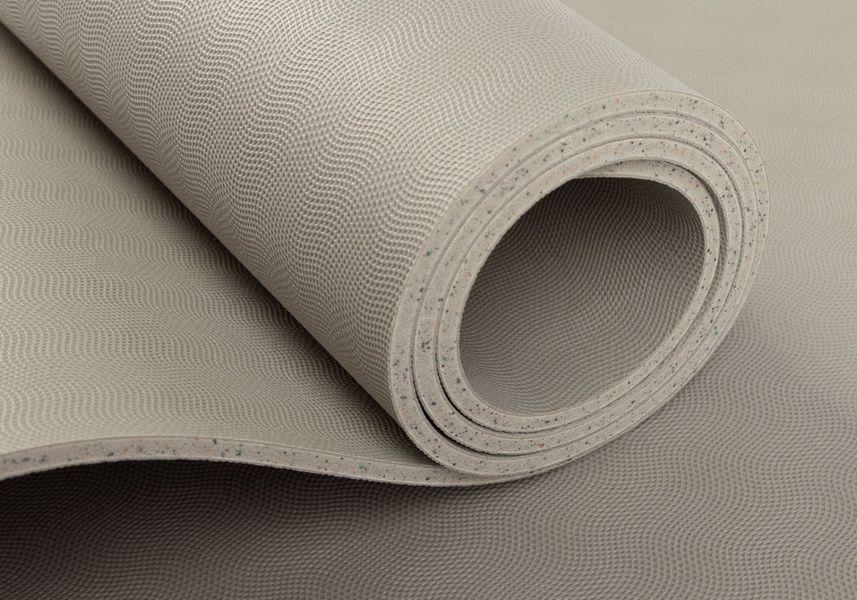 Коврик для йоги Bodhi Ecopro Diamond Light Taupe 185x60x0.6 см 659pt фото