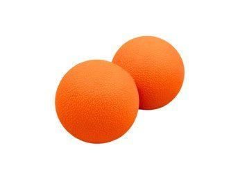 Масажний м'ячик Amber арахіс Duoball 12x6 см помаранчевий ar500DBor фото