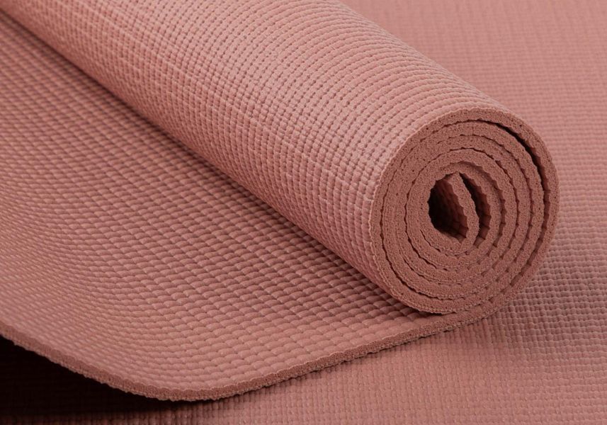 Килимок для йоги Bodhi Asana mat 183x60x0.45 см Rose Tan 996RT фото