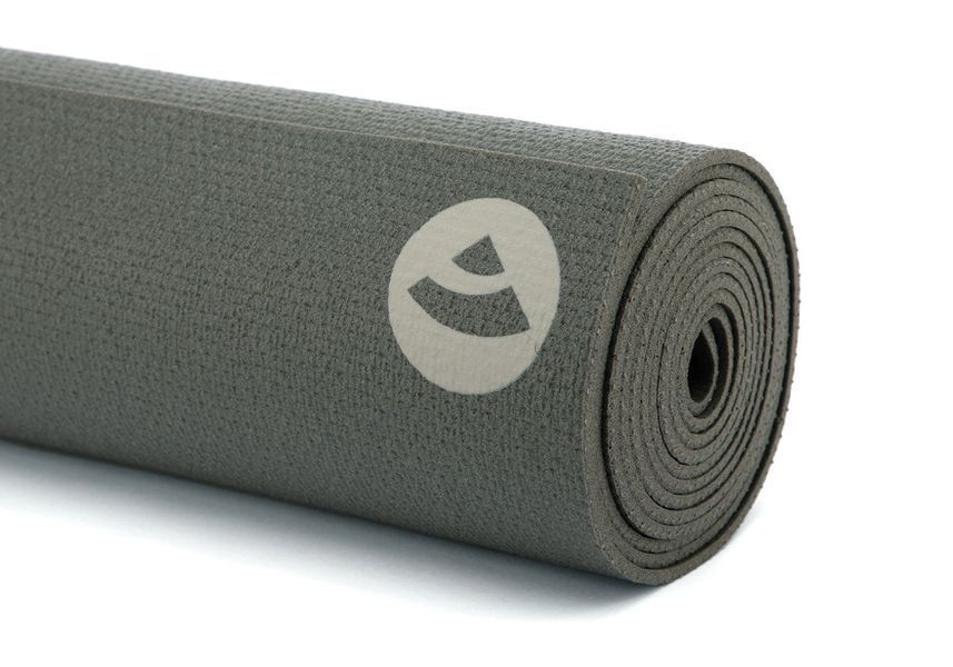 Килимок для йоги Bodhi Rishikesh Premium 60 XL сірий 200x60x0.45 см yrabrl фото