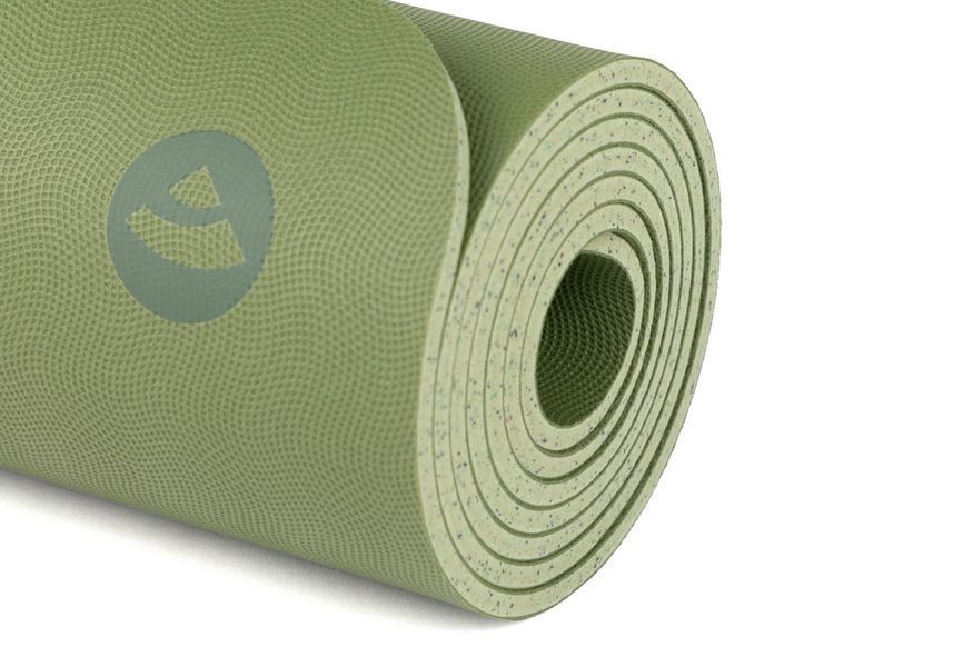 Коврик для йоги Bodhi Ecopro Diamond Fern Green 185x60x0.6 см 659fa фото