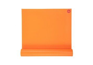Килимок для йоги Bodhi Rishikesh Premium 60 XL помаранчевий 200x60x0.45 см yraol фото