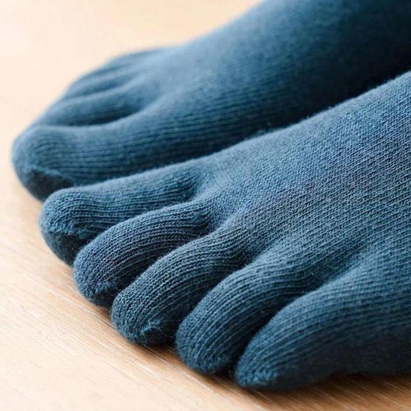 Носки для йоги и пилатеса нескользящие закрытые Amber Grip петроль (35-40) ar230AGpt фото