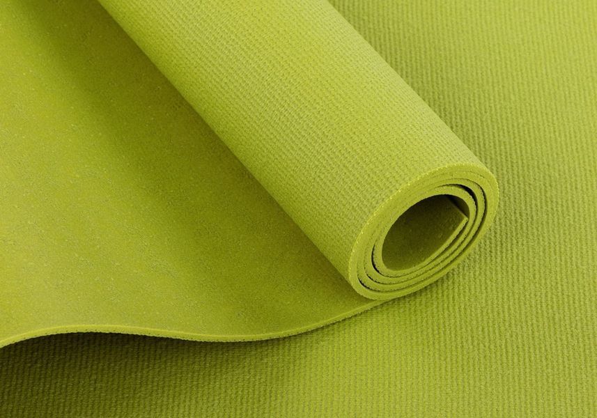Коврик для йоги Bodhi Rishikesh Premium 60 XL оливково-зеленый 200x60x0.45 см yraogl фото