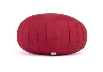 Подушка для медитации Zafu ECO Bodhi спельтовая шелуха бордовый 143r фото