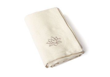 Йога-покрывало Lotus Shavasana Bodhi хлопковое экрю 200x150 см 981n фото