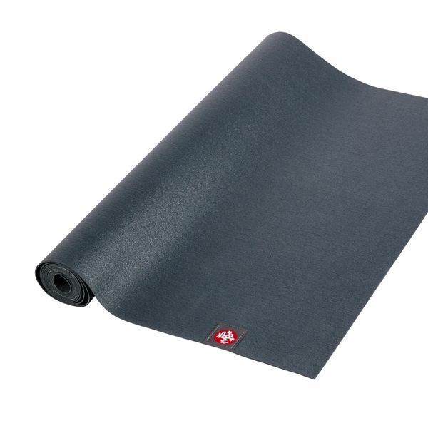 Килимок для йоги Manduka eKO SuperLite Long Mat Charcoal 200x61x0.15 см 136015077 фото