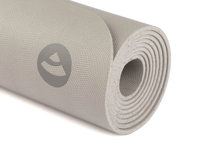 Килимок для йоги Bodhi EcoPro Light Taupe 185x60x0.4 см 656pt фото