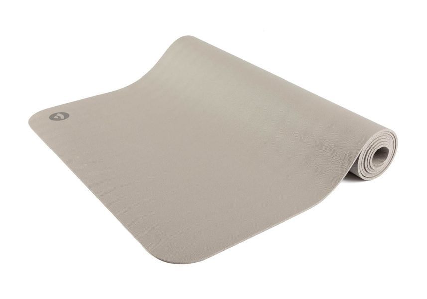 Килимок для йоги Bodhi EcoPro Light Taupe 185x60x0.4 см 656pt фото