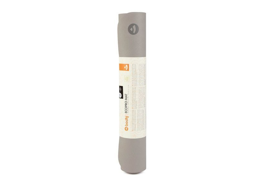 Килимок для йоги Bodhi EcoPro Light Taupe 185x60x0.4 см 656pt фото