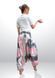 Штани-шаровари Аладіни (Афгани) з матнею Tie-dye RAO WEAR унісекс OneSize рожевий rw405ACTDpk фото 3