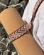 RAO Yoga Mat Strap 150&times;4 cm with Ecru Print