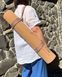 RAO Yoga Mat Strap 150&times;4 cm with Ecru Print