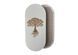 Sadhu Board &lsquo;Tree of Life&rsquo; with copper nails RAO pitch 10 mm white oval board