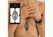 Тимчасове тату Мехенді 2 Tattoshka 60x105 мм tt-8681 фото 2