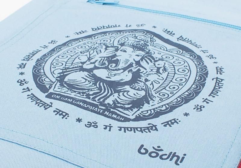 Сумка-чохол для йога-мату Ganesh / Om Bodhi 69 см блакитний 900b фото