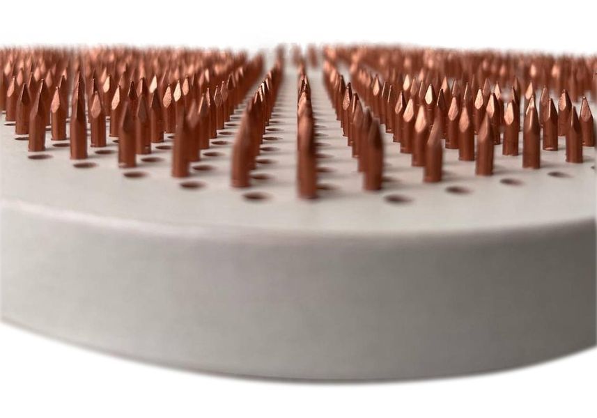 Sadhu Board &lsquo;Tree of Life&rsquo; with copper nails RAO pitch 10 mm white oval board