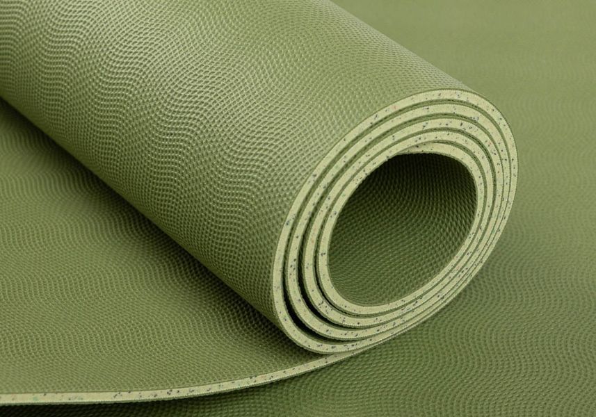 Коврик для йоги Bodhi EcoPro Fern Green 185x60x0.4 см 656fa фото