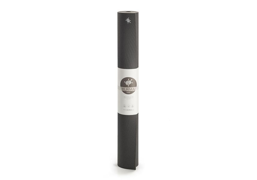 Коврик для йоги Kurma Black Grip 200х66х0.65 см черный kg66197-200 фото
