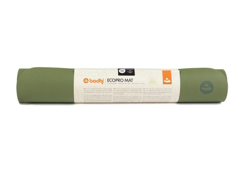 Коврик для йоги Bodhi EcoPro Fern Green 185x60x0.4 см 656fa фото