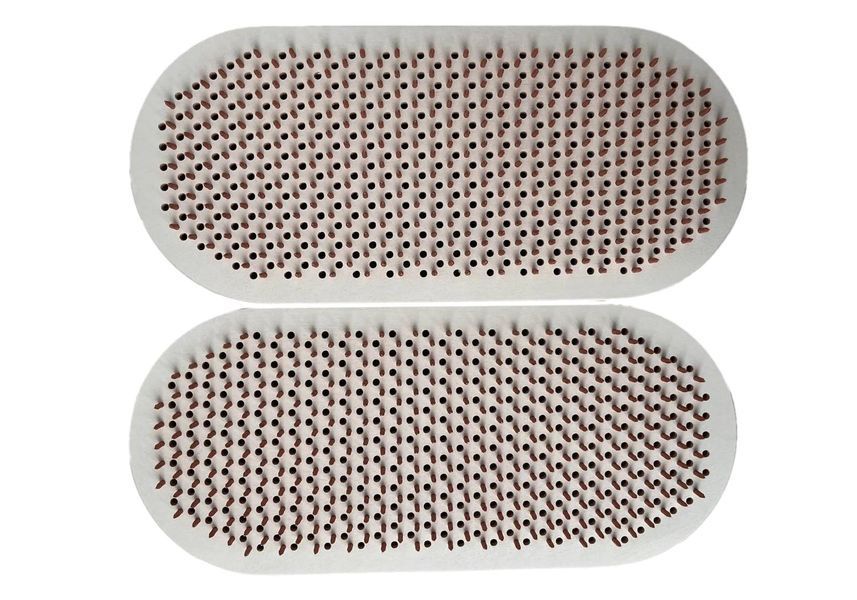 Sadhu Board &lsquo;Tree of Life&rsquo; with copper nails RAO pitch 10 mm white oval board