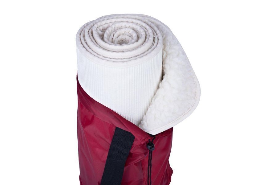 Чехол Easy bag Bodhi для йога-мата из овечьей шерсти баклажановый 75 см 919w75 фото