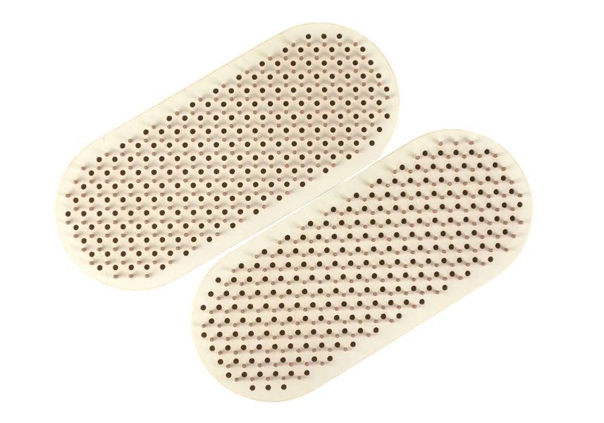 Sadhu Board &lsquo;Tree of Life&rsquo; with copper nails RAO pitch 10 mm white oval board