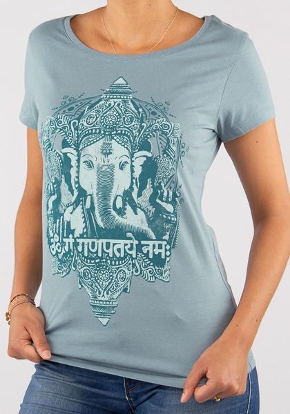 Футболка женская Ganesha Bodhi размер XS голубая WTGBXS фото
