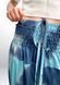 Штаны-шаровары Алладины (Афгани) с мотней Tie-dye RAO WEAR унисекс OneSize голубой rw405ACTDbu фото 2