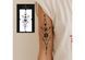 Temporary Mandala-Lotus Tattoo Tattoshka 210x100 mm