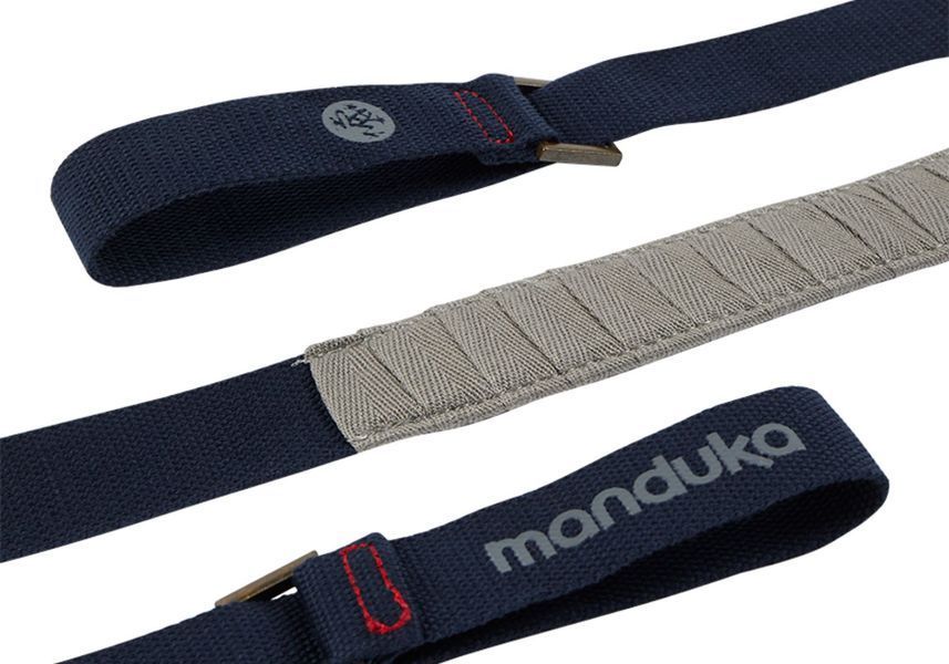 Ремінь-переноска для йога-мату Commuter Odyssey Manduka, 173x4 см синій 332012P00 фото
