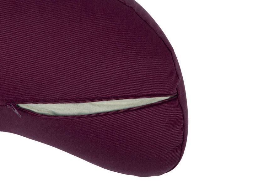 Подушка для медитации Yogi Moon ECO Burgundy Bodhi 42x13x20 см бордовый 148a фото