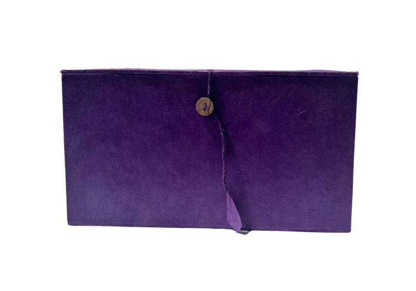 Подарочная коробка с символом Инь Ян 22&times;22&times;12 см фиолетовый rao412BYY22vl фото