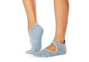 Носки для йоги ToeSox Full Toe Bellarina Sky Ikat S (36-38.5) 840271428055 фото