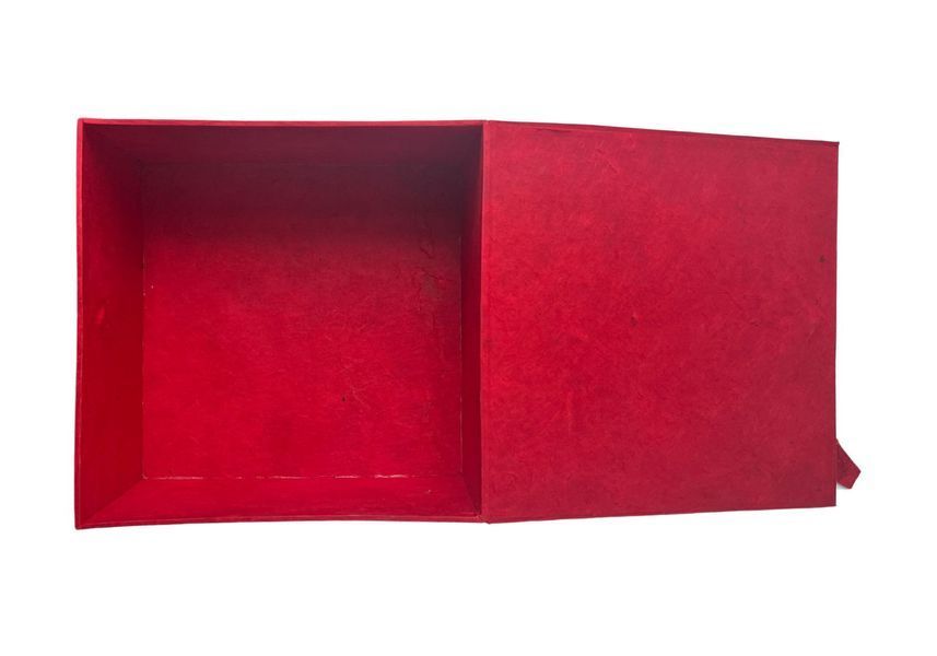Подарункова коробка із символом Інь Ян 22&times;22&times;12 см червоний rao412BYY22rd фото