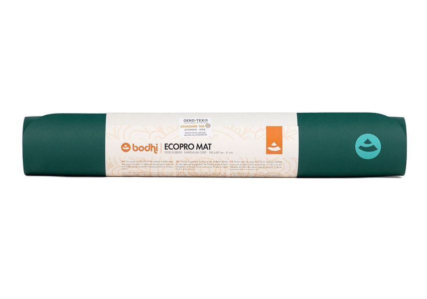 Коврик для йоги Bodhi EcoPro зелёный 185x60x0.4 см 656jg фото