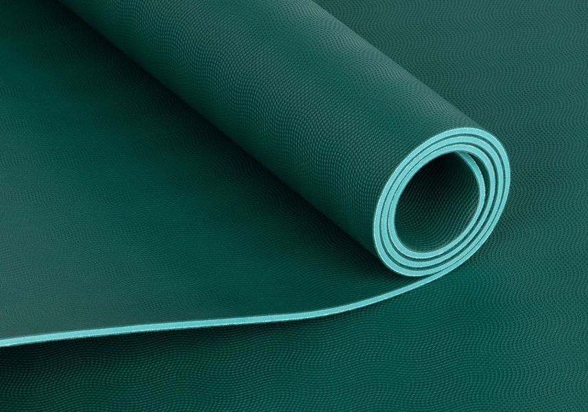 Коврик для йоги Bodhi EcoPro зелёный 185x60x0.4 см 656jg фото