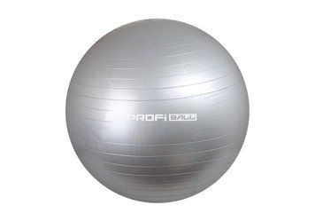 Фитбол мяч для фитнеса ProfiBall 65 см без насоса серый PB65gy фото