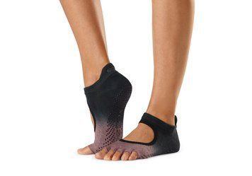 Носки для йоги ToeSox Half Toe Bellarina Grip Amethyst M (39-42.5) 840271404097 фото