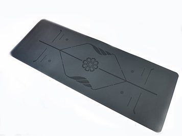 Килимок для йоги Amber Ganesh Align чорний 183x68x0.5 см ar300gablk фото