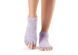 Носки для йоги ToeSox Half Toe Low Rise Grip Heather Purple S (36-38.5) 841090151773-S фото 1