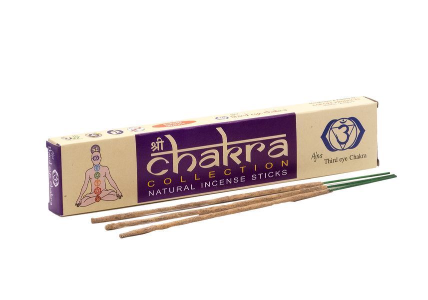 Natural Chakra Collection set of 7 "Incense '7 Chakras'"