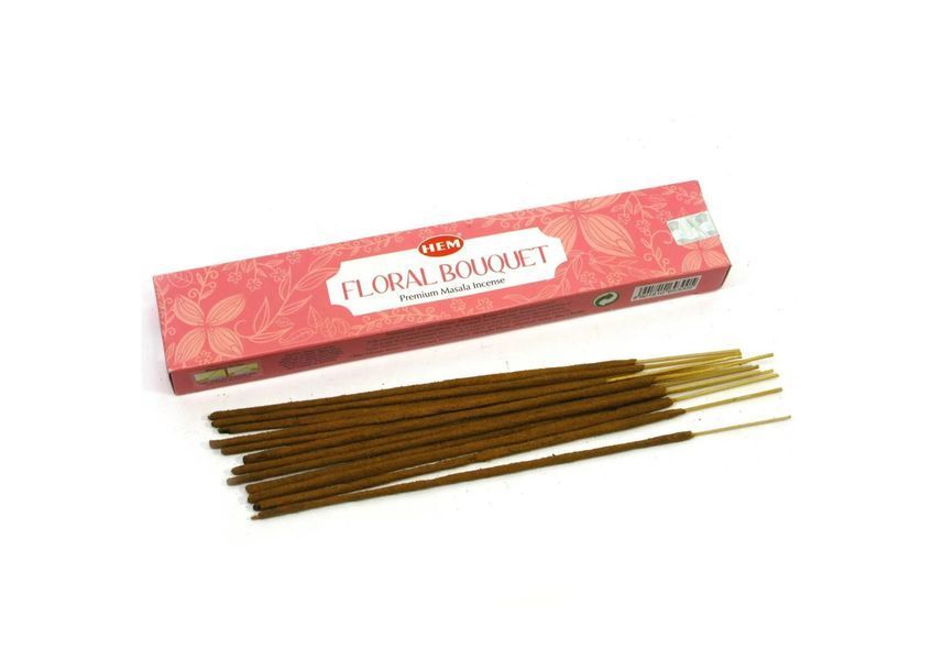 Аромопалички (набір) Gift Pack Masala (6 шт) від HEM із підставкою 36548 фото