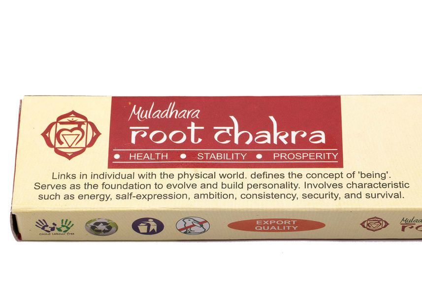 Natural Chakra Collection set of 7 "Incense '7 Chakras'"
