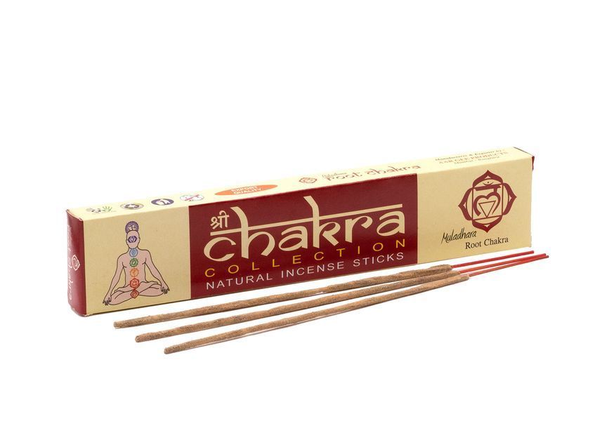 Natural Chakra Collection set of 7 "Incense '7 Chakras'"