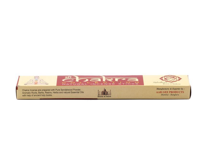 Natural Chakra Collection set of 7 "Incense '7 Chakras'"
