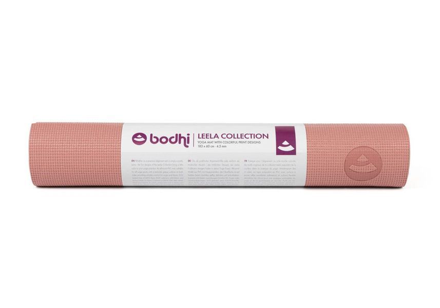 Килимок для йоги Bodhi Leela Mehndi Mandala - Мехенді Мандала Rose Tan 183x60x0.45 см 896rtmb фото